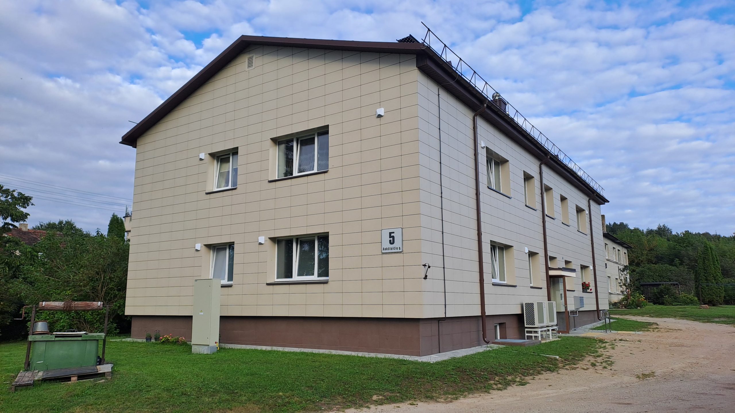 Atnaujintas daugiabutis Ukmergėje