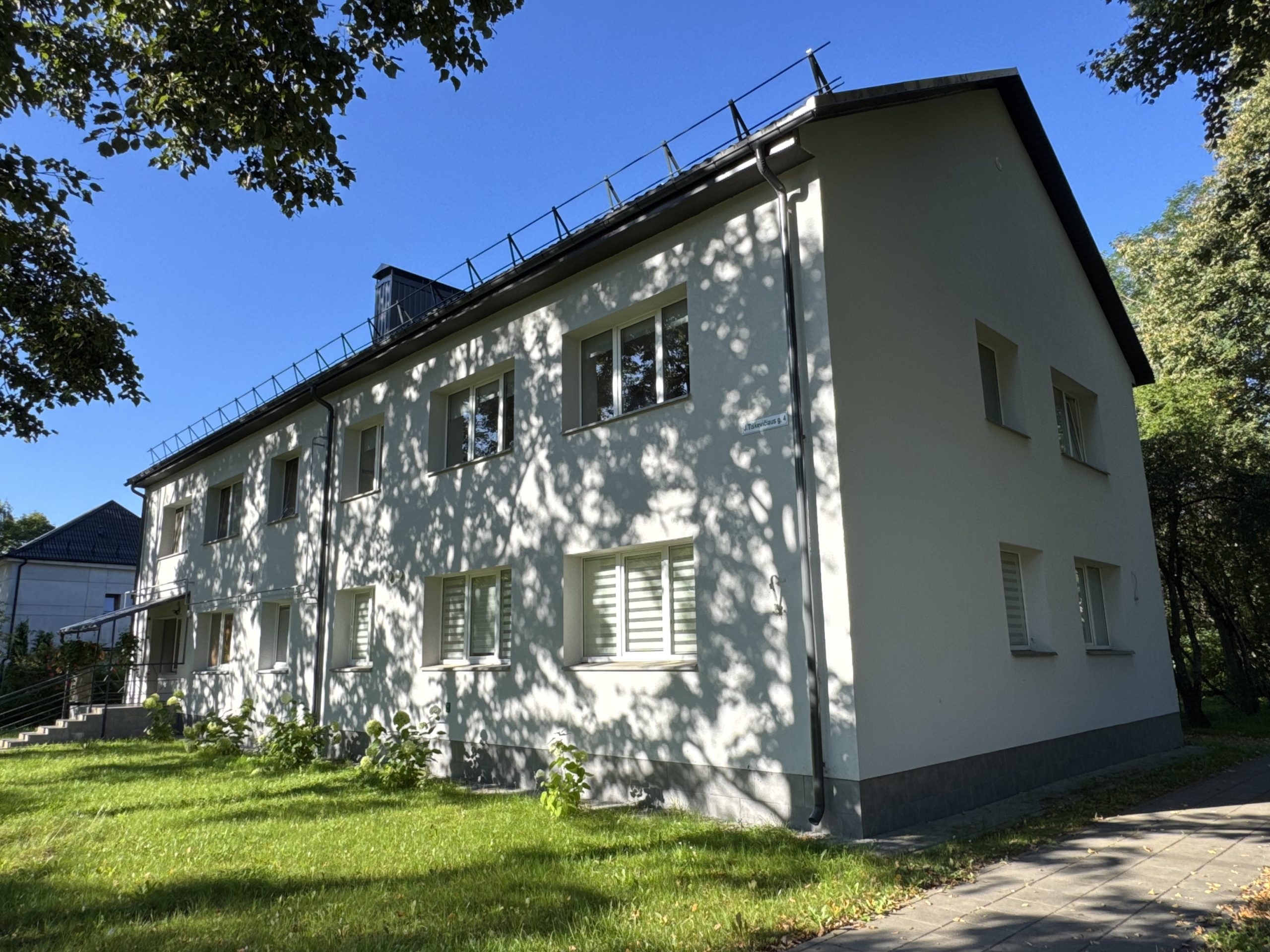 Dar vienas modernizuotas daugiabutis Trakų Vokėje